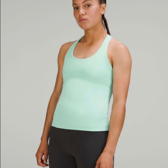 lululemon athletica Tops - Lululemon Wild Mint Cool Racerback (CRB) Tank | Size 8